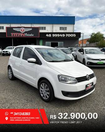 VOLKSWAGEN FOX 1.0 MI 8V FLEX 4P MANUAL VOLKSWAGEN FOX 1.0 MI 8V FLEX 4P MANUAL